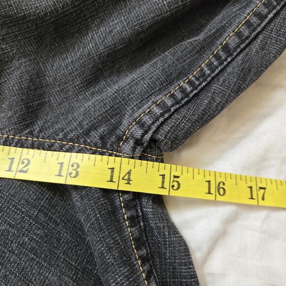 Vintage Pepe Jeans London Jeans Size 36x33 Gray Denim Camo Pocket Y2K Baggy Fit - Picture 9 of 14